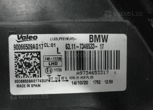 Bmw X1 F48 zwykła cała lampa przednia lewa 8