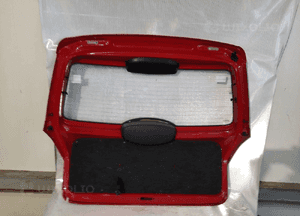 Klapa tył tylna bagażnika | skoda fabia ii 2 hb hatchback 8151 7