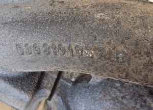Audi A6 C6 2.0 TFSI kolektor wydechowy turbosprężarki 4