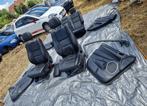 Jeep Grand Cherokee SUMMIT WK2 środek skóry fotele kompletny środek europa 1