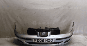 Zderzak przód przedni do seat leon i toledo ii halogeny kod kolor LS7Y srebrny 1
