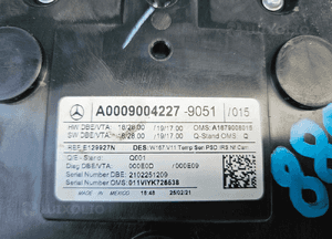 Lampka Podsufitki Oświetlenie Kabiny Przod Przednia Mercedes GLE W167 18