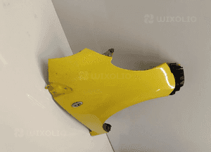Błotnik przód przedni prawy citroen C1 peugeot 107 kbd żółty 3