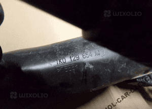 Rura dolot powietrza vw passat B6 2.0 1K0129654AJ 2