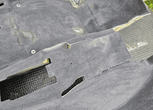 Dywan 8K1863021 R Wykladzina Tapicerka Podloga Czarna Soul Europa Audi A4 B8 Sedan Kombi 14