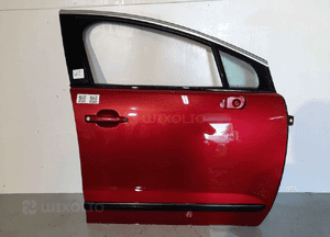Drzwi przód przednie prawe peugeot 5008 lkrd bordo bordowe 1