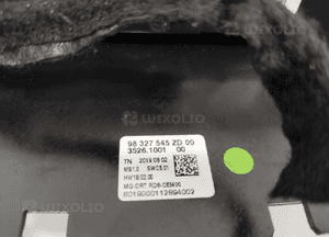 Ekran monitor wyświetlacz radia radio partner berlingo iv 9830084880 19-24 10