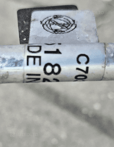 Fiat Grande Punto  1.2  1.4 8V rurka przewód klimatyzacji 3