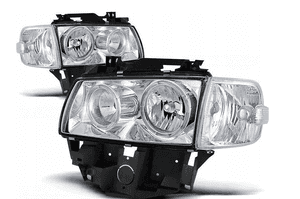 Lampy vw T4 96-03R angel eyes ringi depo chrom 1