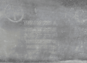 Vw sharan 7N0 zderzak przód 7N0807221A 14