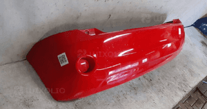 Zderzak tył tylny ford fiesta MK.6 6 vi lift fl K2 czerwony 4