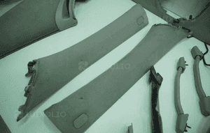 PODSUFITKA KPL KOLOR 8H20 STOFF-QUARZ MERCEDES CL W215 3