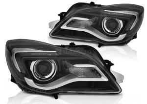 Lampy reflektory led black opel insignia od 2013 do 2017 do jazdy dziennej 3