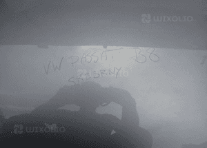 Maska vw passat B8 srebrna radom 2