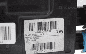 Moduł sterownik akumulatora Renault Megane III 1.5 DCI 243800011R 4