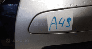 Zderzak przód przedni volkswagen vw golf gt + halogeny + grill LA7W srebrny 2