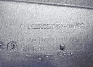 Mercedes rura powietrza łapacz wlot A2740900400 cgi benzyna turbo 10