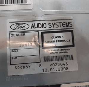 RADIO ZMIENIARKA 6 CD MONDEO MK4 7S7T-18C939-BF 2