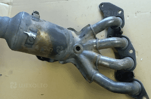 Volvo V50 S40 Ford Focus MK2 C-Max 1.8 16V kolektor wydechowy katalizator 4M51-5F297-RA 3