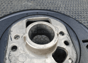 Kierownica Trzy 3 Ramienna Czarna Pikowana Skóra Air Bag Poduszka Wtyczka AUDI A4 B6 B7 28