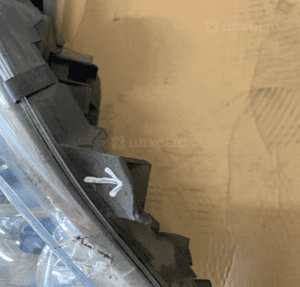 MERCEDES A 169 lampa lewa h7 przód szkło 4