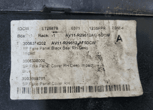 NAROŻNIK ZDERZAKA OSŁONA BŁOTNIKA tył prawa Ford B-Max BMax OD niebieski 12 4