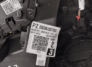 Tapicerka boczek drzwi prawych tył tylnych audi Q3 83A971693G 4
