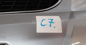 Zderzak przód przedni opel vectra c Z163 szary lift fl 2