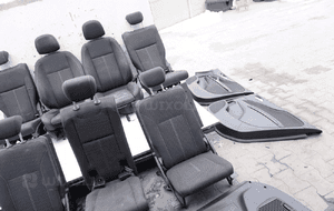 Fotele siedzenia wnętrze opel zafira 3 c 7 osób 4