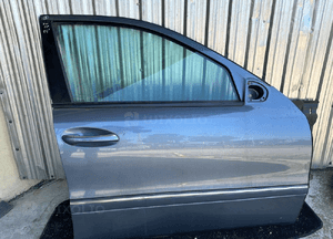 MERCEDES E 211 drzwi prawe przednie przód srebrne szyba zamek klamka avantgarde 1