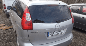 Mazda 5 05-10 CR Drzwi prawe lewe przednie przód tył błotnik pas szyba  w kolor 22V 8