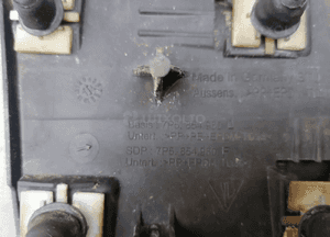Listwa nakładka błotnika prawa Porsche Cayenne 2 II 7P5854980 4