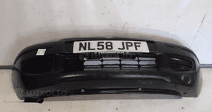 Zderzak przód przedni do fiat panda czarny mat 1