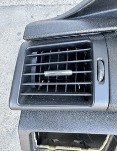 Mercedes R 251 konsola deska kokpit oryginał czarna antracyt kratka dekor panel poduszka air bag 9