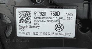 Vw golf sportsvan 2013- zegary licznik 64100KM 517920750D 5
