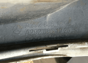 Zderzak przód przedni mercedes gle coupe amg W292 A292 A2928851825 cały 7