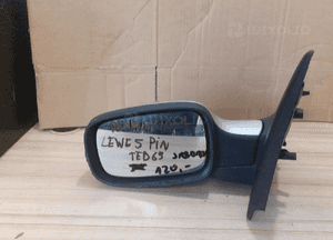Lusterko lewe renault CLIO3 5PIN TED69 srebrne 2
