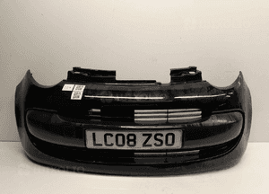 ^ ZDERZAK PRZÓD PRZEDNI CITROEN C1 EXL EXLD CZARNY 1