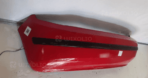 Zderzak tył tylny do skoda fabia i 1 hb 8180 czerwony pdc 4