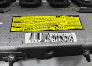 DESKA KONSOLA PODUSZKA PODUSZKI AIR-BAG PASY TOYOTA YARIS III 2011-2014 11