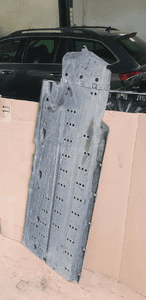 Osłona płyta podwozia lewa Audi A4 B6 8E0825207A 3