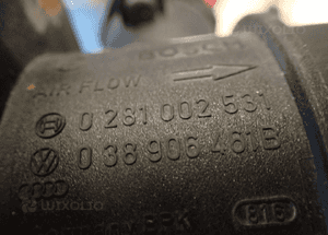 Przepływomierz vw audi seat 038906461B radom 3