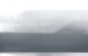 Audi A3 8Y4 2020- dyfuzor dokładka spoiler zderzaka tył 8Y4807521A 8