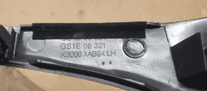 Listwa deski konsoli prawa lewa listwy komplet Mazda 6 II 5