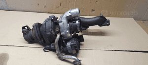 Turbina turbosprężarka turbo nastawnik kolektor Jaguar XF X250 2.7 TDV6 6R8Q-6K682-AD 2