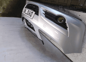 Zderzak przód przedni do opel corsa d halogeny Z157 srebrny 3