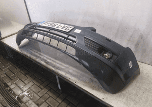 Zderzak przód przedni ford focus MK.2 2 ii H4 szary grafitowy halogeny 2