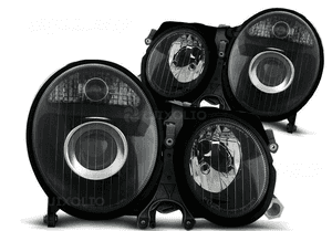 Lampy mercedes e-klasa W210 99-02 rok black