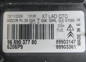 Lampa przednia przód prawa citroen C5 X7 ii xenon 2008-2011 28