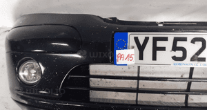 Zderzak przód przedni do citroen C3 exl czarny halogeny 2